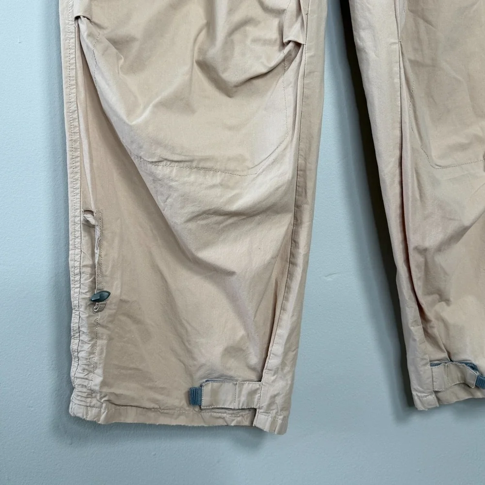 Le Jean De Marithe + Francois Girbaud Cargo Pants Beige Sz S Vintage 90s Grunge